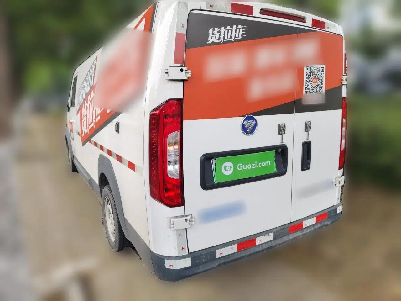 Foton Intelligent Blue Elf E7 2024 All-Electric Van Flat Roof 2 Seats CATL 46.36 kWh — миниатюра 4