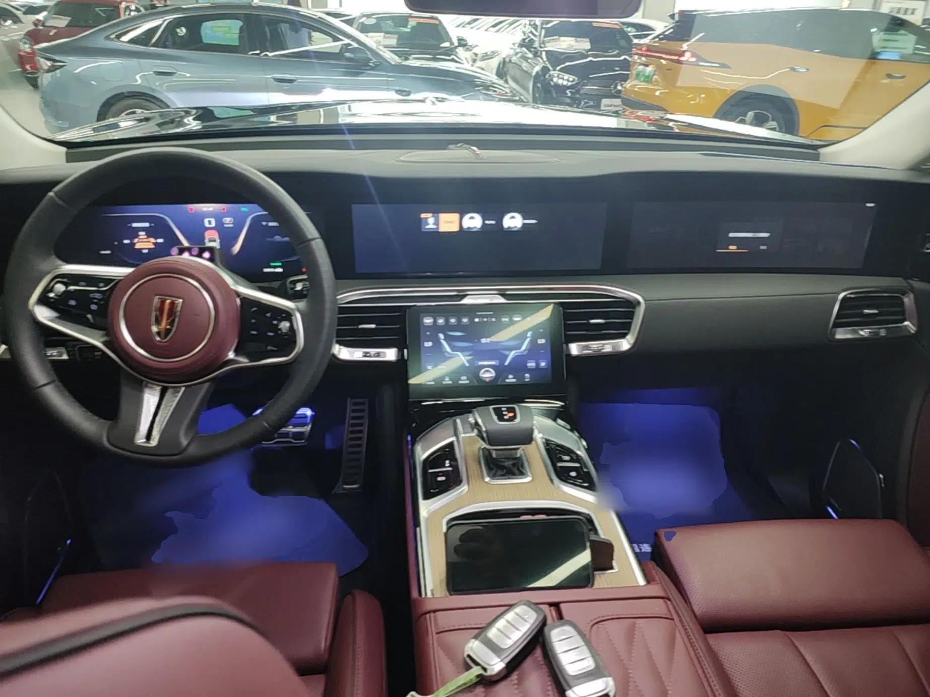 Hongqi E-HS9 2022 660 km Range Flagway Edition Six Seats — миниатюра 12