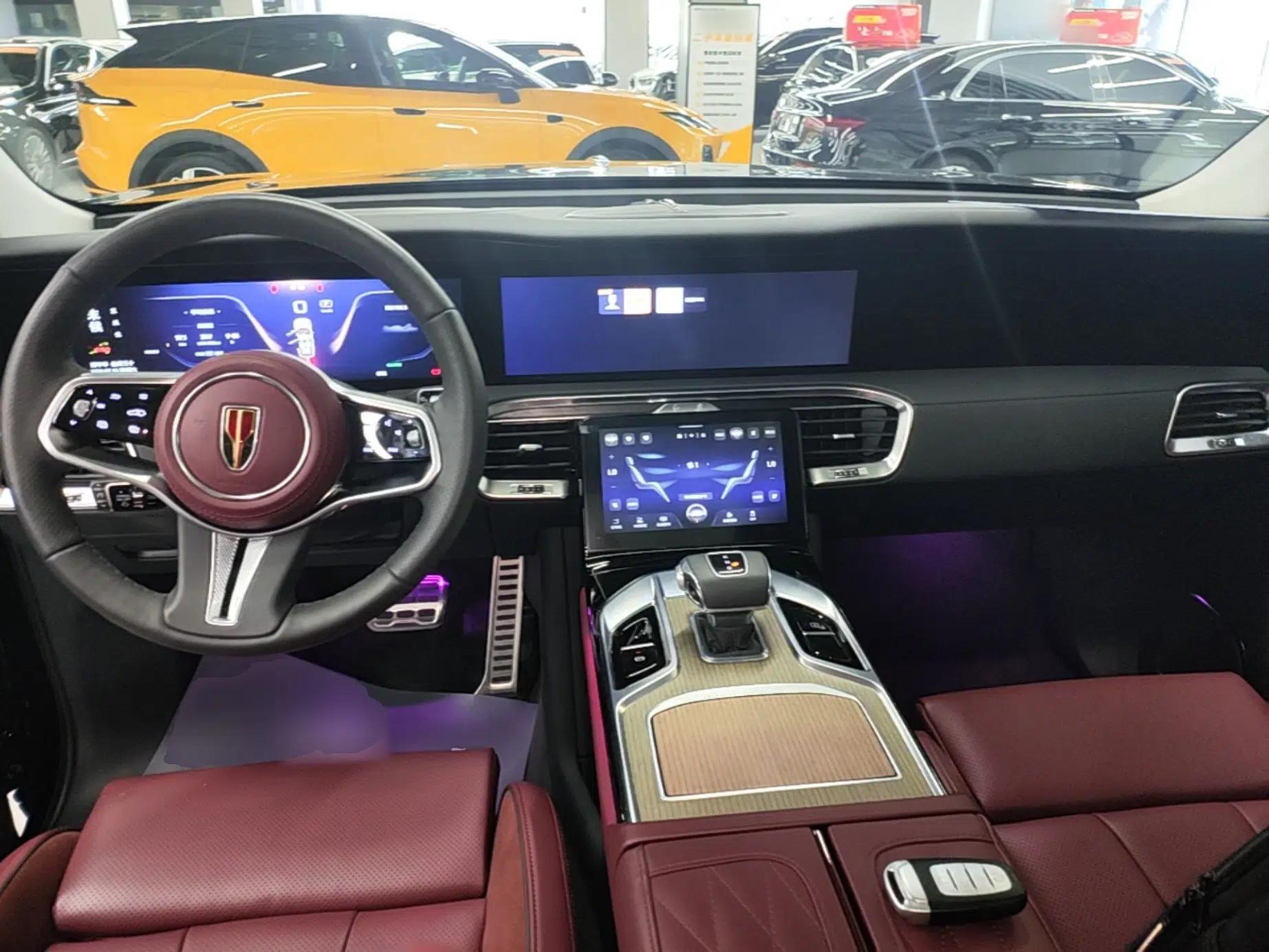 Hongqi E-HS9 2022 690 km Range Flagship Edition Six Seats — миниатюра 12