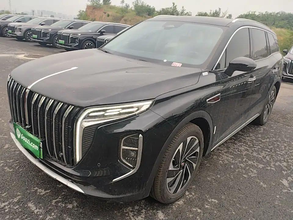 Hongqi HS7 PHEV 2024 2.0T PHEV Four-Wheel Drive Flagship Edition 7 Seats — миниатюра 1