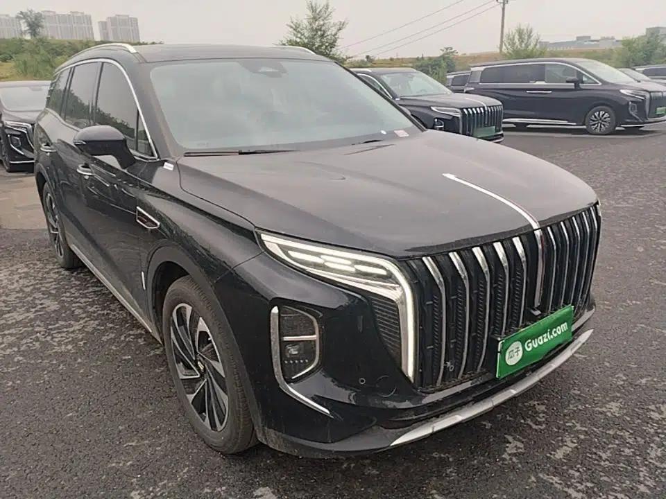Hongqi HS7 PHEV 2024 2.0T PHEV Four-Wheel Drive Flagship Edition 7 Seats — миниатюра 3