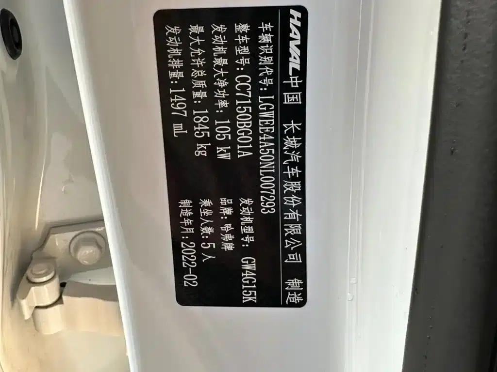 Haval Chitu 2022 Enjoy Edition 1.5T Bronze Rabbit — миниатюра 22