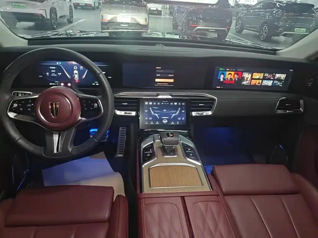Hongqi E-HS9 2022 Model 660km Flagship Edition (Six Seats) — миниатюра 13