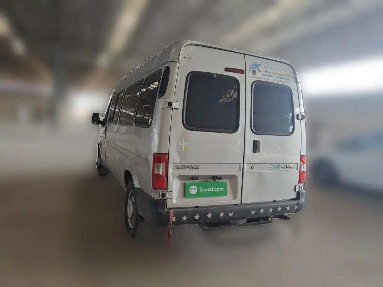 JMC Transit 2021 2.8T Space King Standard Version Long Wheelbase Mid-Height Roof Rear Single Tire – Step 6-Seater Diesel China VI Emission Standard JX493 — миниатюра 4