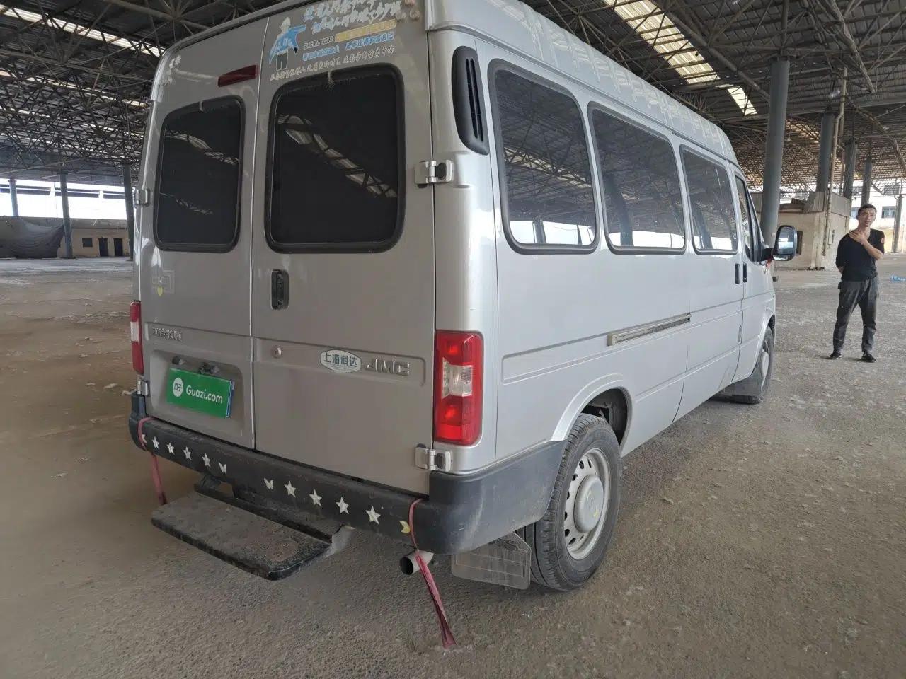 JMC Transit 2021 2.8T Space King Standard Version Long Wheelbase Mid-Height Roof Rear Single Tire – Step 6-Seater Diesel China VI Emission Standard JX493 — миниатюра 6