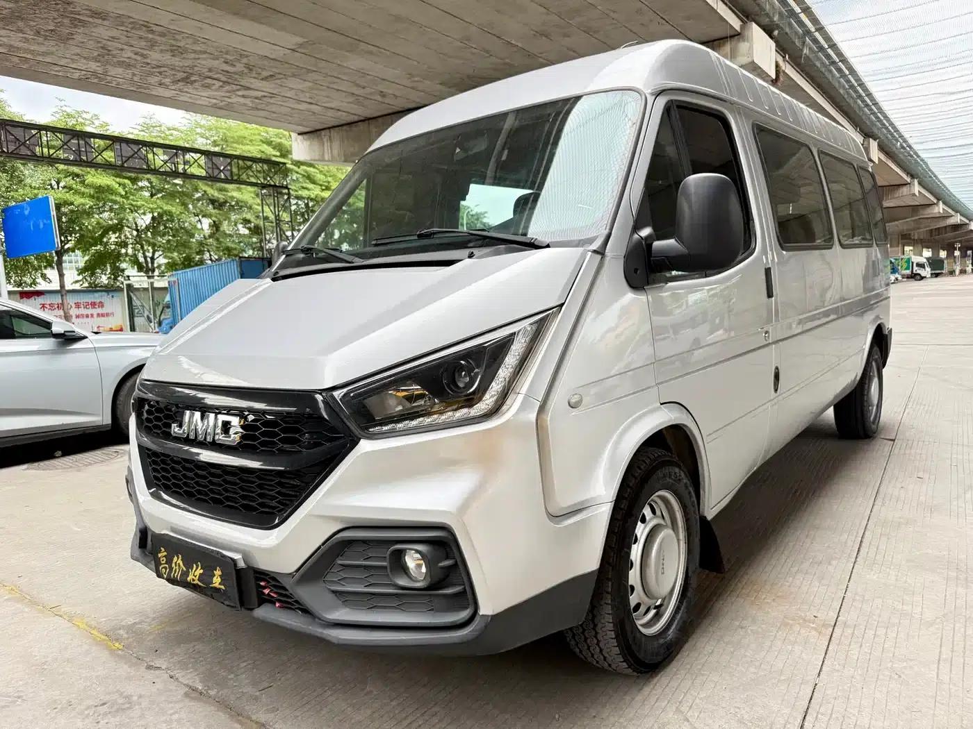 Teshun 2021 2.8T Space King Taurus Edition Long Wheelbase Mid-High Roof Single Rear Tire - Stepped 6 Seats Diesel National VI JX493 — миниатюра 1