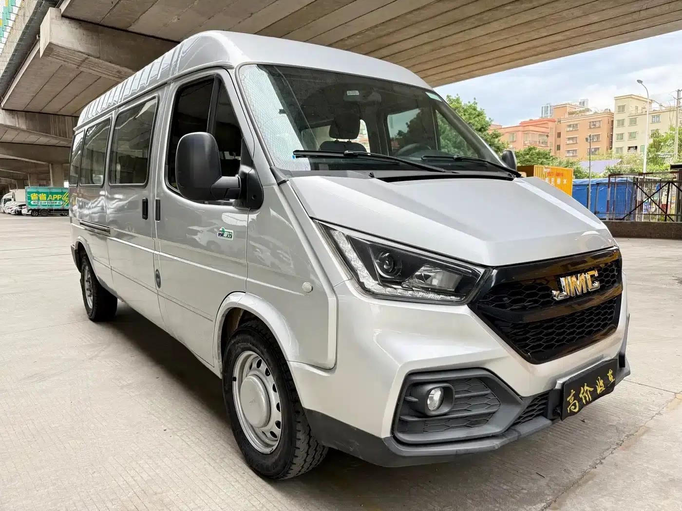 Teshun 2021 2.8T Space King Taurus Edition Long Wheelbase Mid-High Roof Single Rear Tire - Stepped 6 Seats Diesel National VI JX493 — миниатюра 3