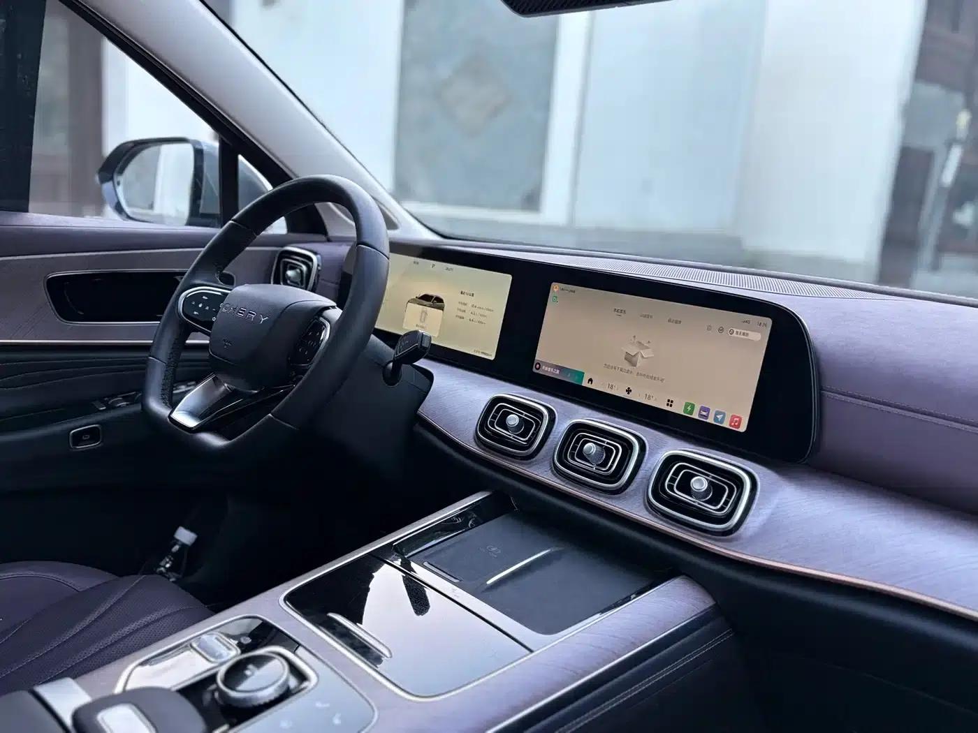 Chery Tiggo 9 C-DM 2025 1.5T 106KM Super Enjoy Edition 5-seater Ternary Lithium — миниатюра 11