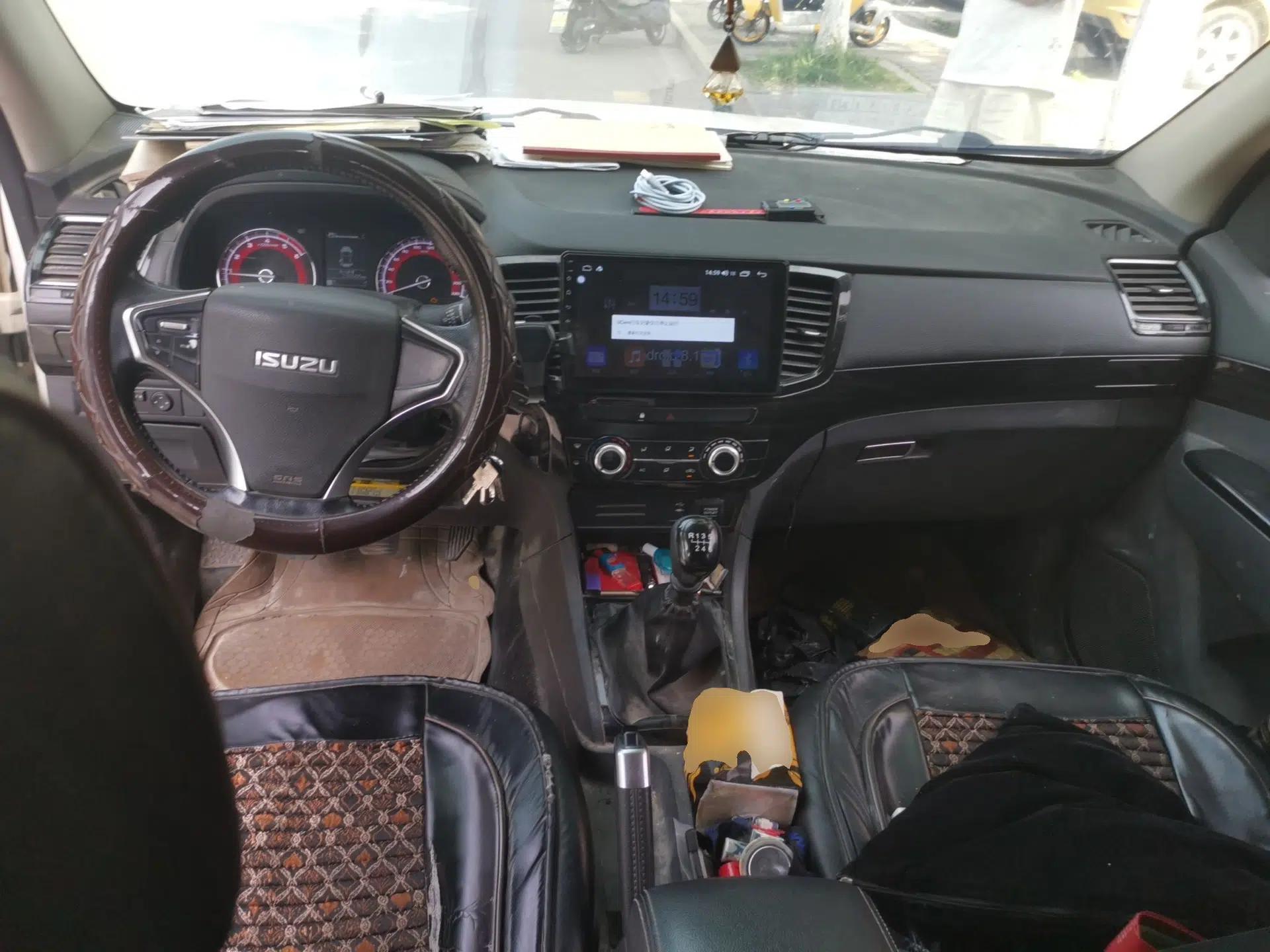 Isuzu D-MAX 2019 2.5T Two-Wheel Drive Manual Navigation Edition China VI Standard Extended Version JE4D25Q6A — миниатюра 10