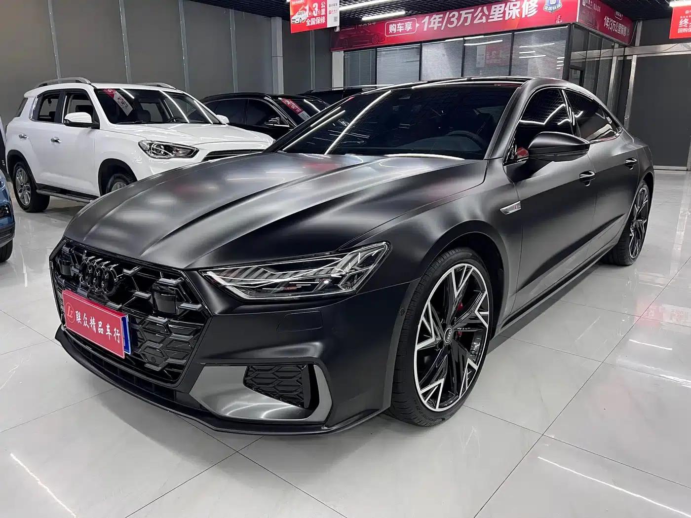 2024 Audi A7L 45 TFSI quattro Black Edition — миниатюра 2