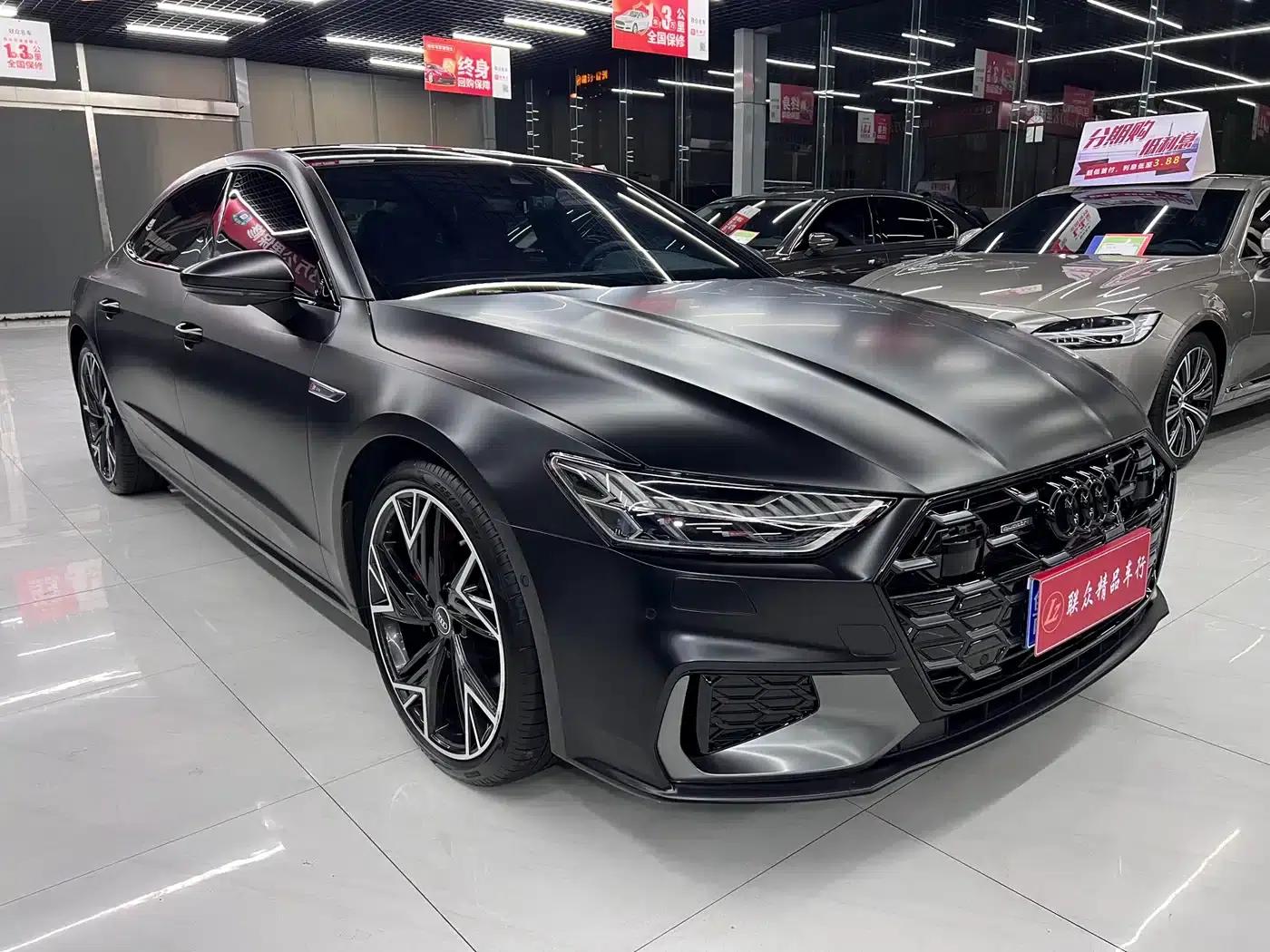 2024 Audi A7L 45 TFSI quattro Black Edition — миниатюра 3