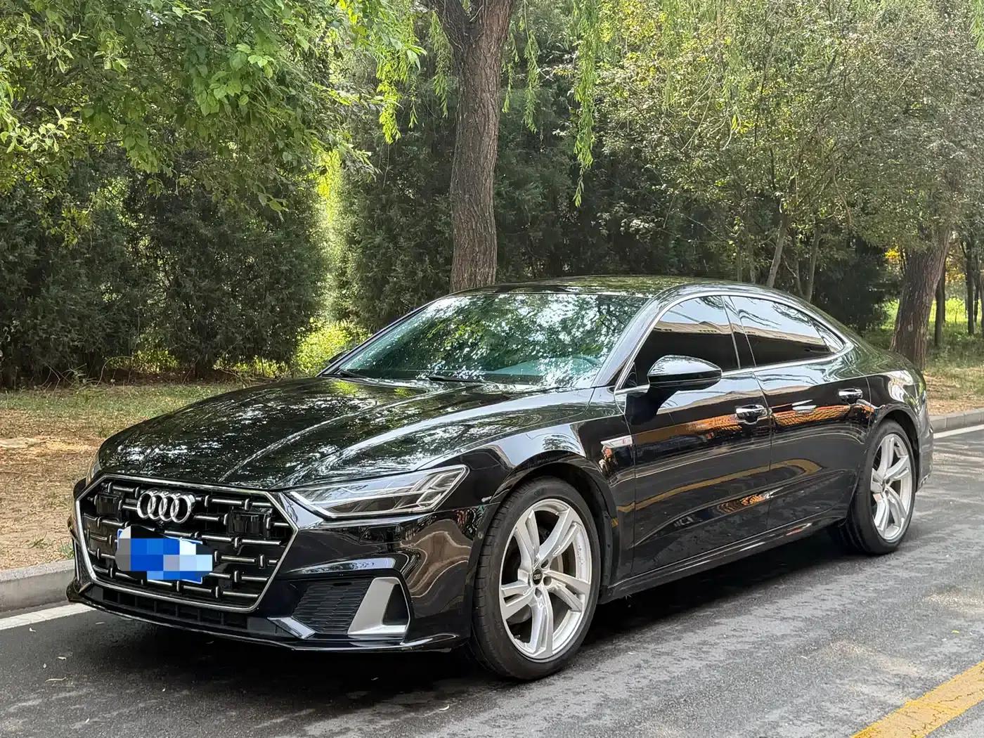 Audi A7L 2023 45 TFSI quattro S-line Shadow Warrior Edition — миниатюра 1
