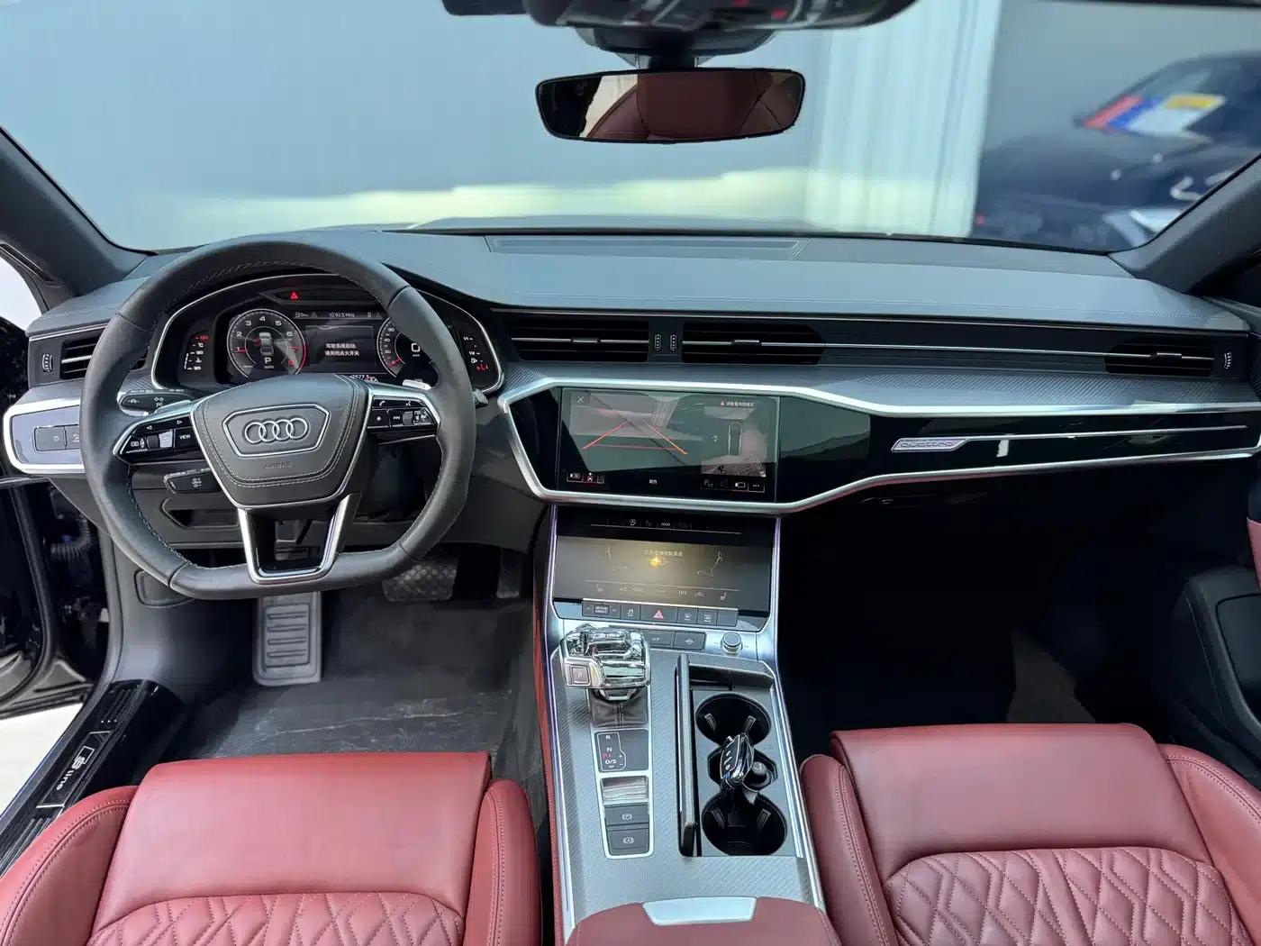 Audi A7L 2024 45 TFSI quattro S-line Black Knight Edition — миниатюра 11
