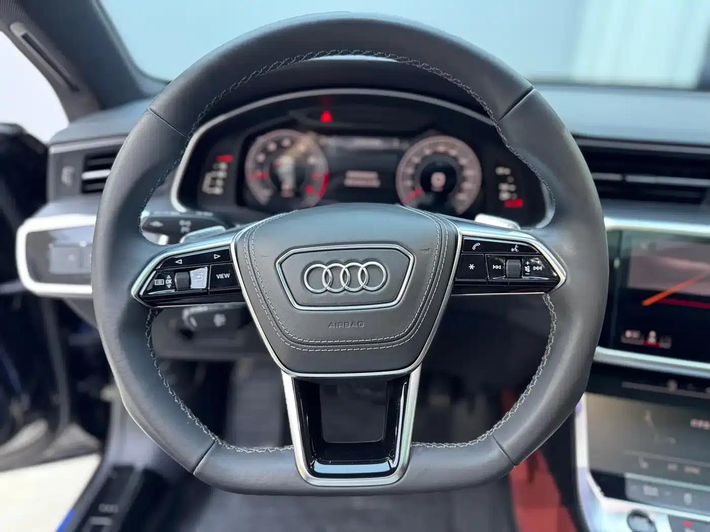 Audi A7L 2024 45 TFSI quattro S-line Black Knight Edition — миниатюра 13