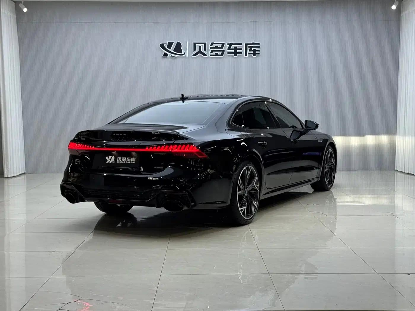 Audi A7L 2024 45 TFSI quattro S-line Black Knight Edition — миниатюра 5