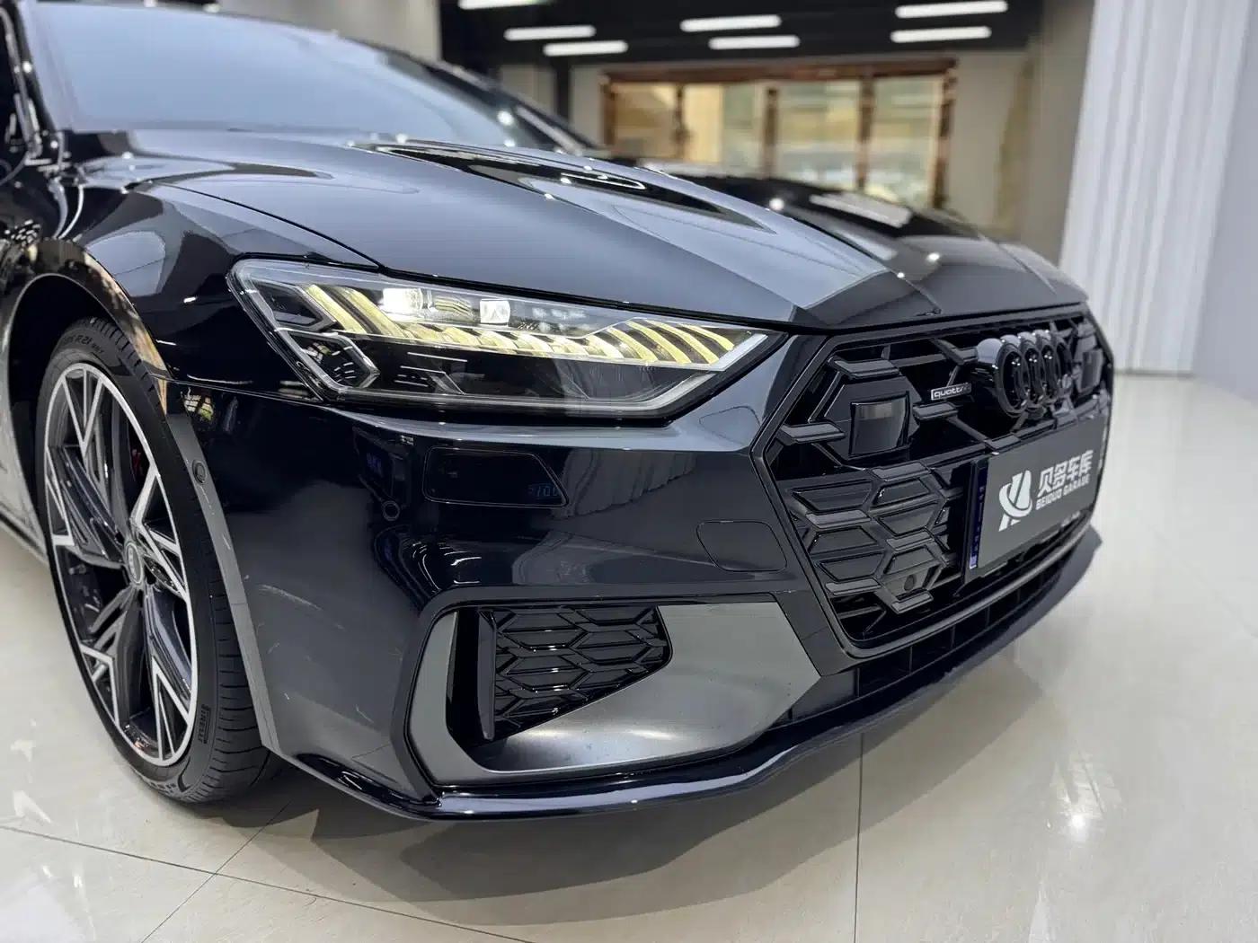 Audi A7L 2024 45 TFSI quattro S-line Black Knight Edition — миниатюра 7