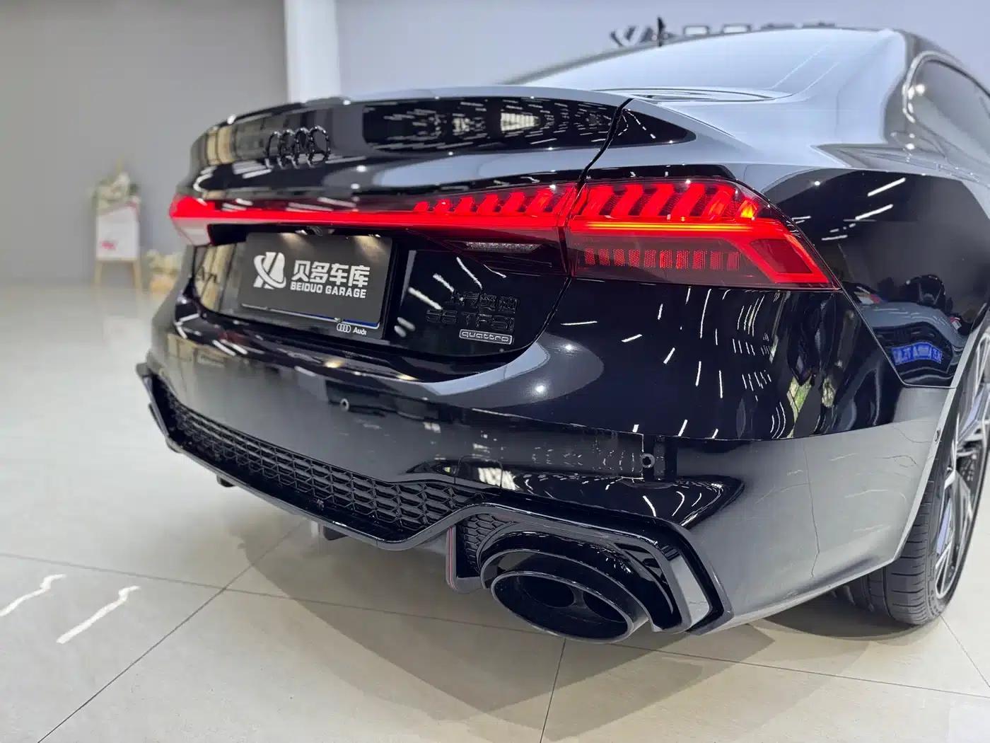 Audi A7L 2024 45 TFSI quattro S-line Black Knight Edition — миниатюра 8