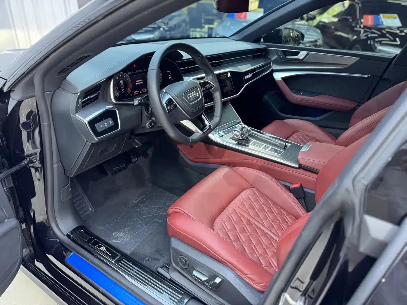 Audi A7L 2024 45 TFSI quattro S-line Black Knight Edition — миниатюра 9