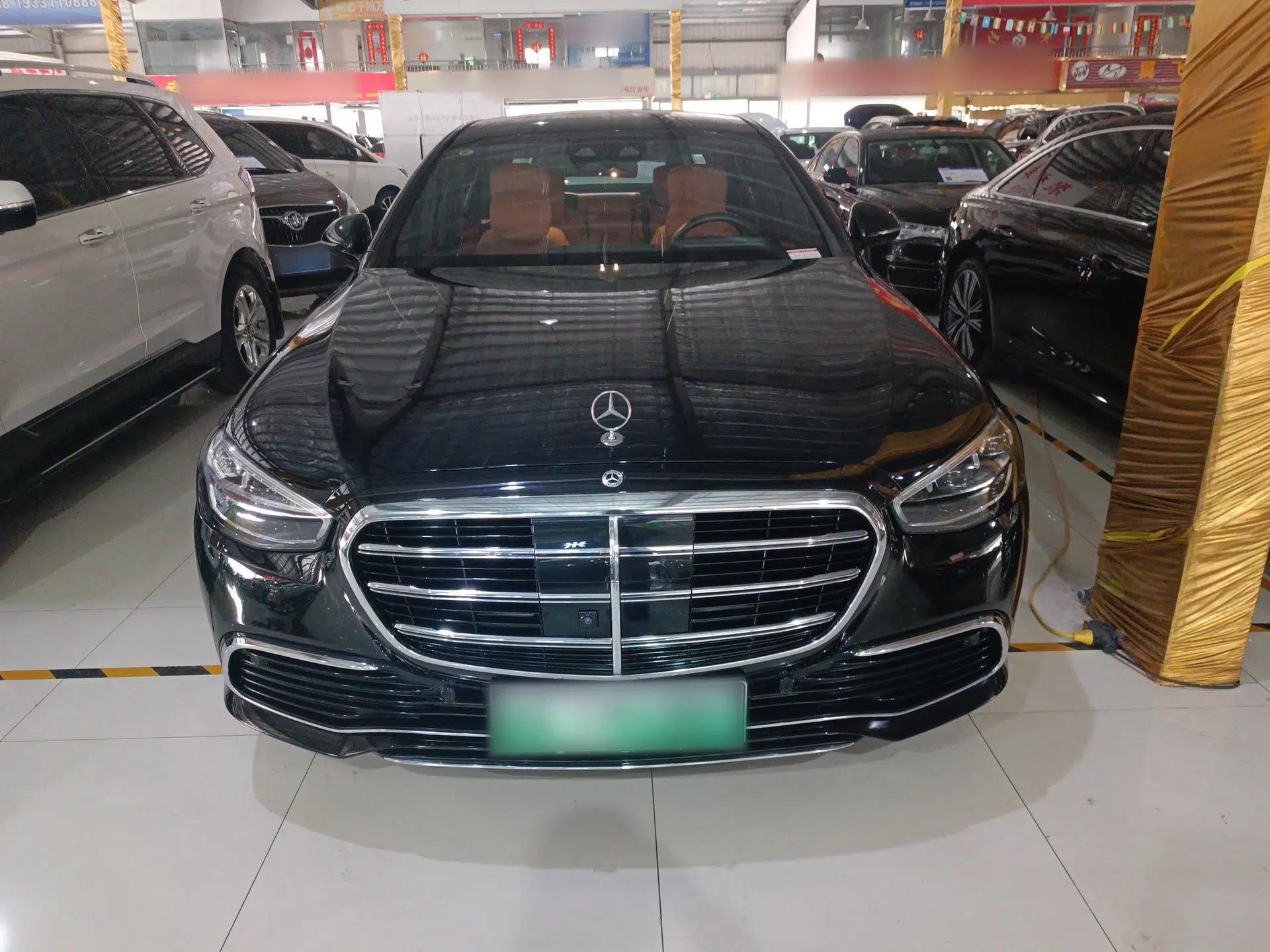 Mercedes-Benz S-Class New Energy 2023 S 450 e L Plug-in Hybrid Sedan — миниатюра 3