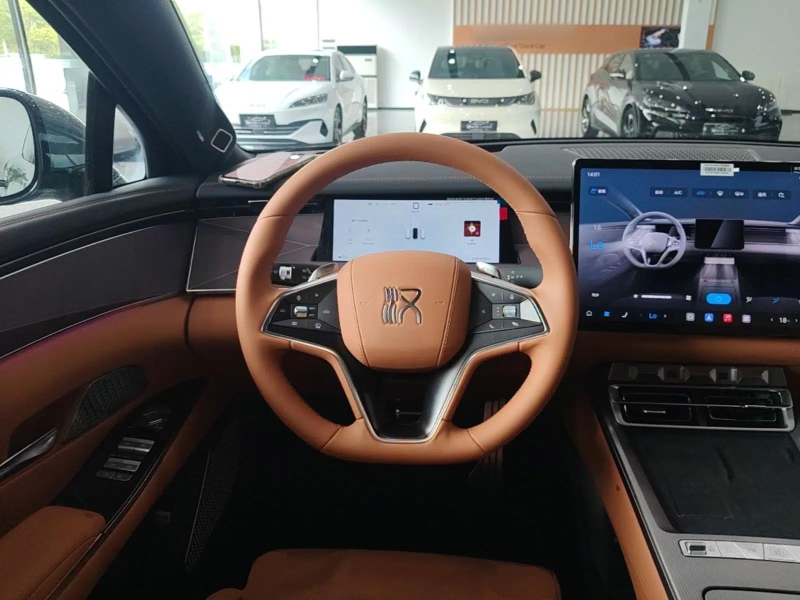 BYD Han L 2025 DM-p Four-Wheel-Drive LiDAR Flagship Model — миниатюра 14