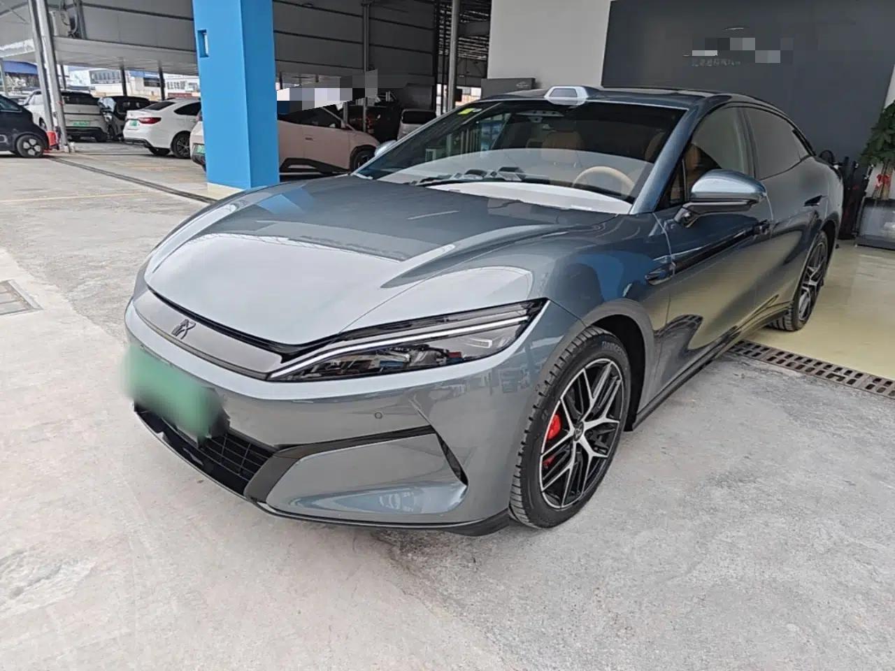 BYD Han L 2025 DM-p Four-Wheel-Drive LiDAR Flagship Model — миниатюра 1