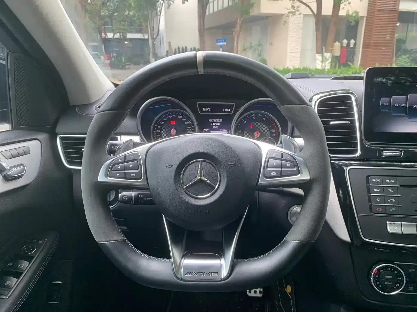 2015 Mercedes-Benz GLE Coupe, GLE 450 AMG 4MATIC Coupe SUV — миниатюра 10
