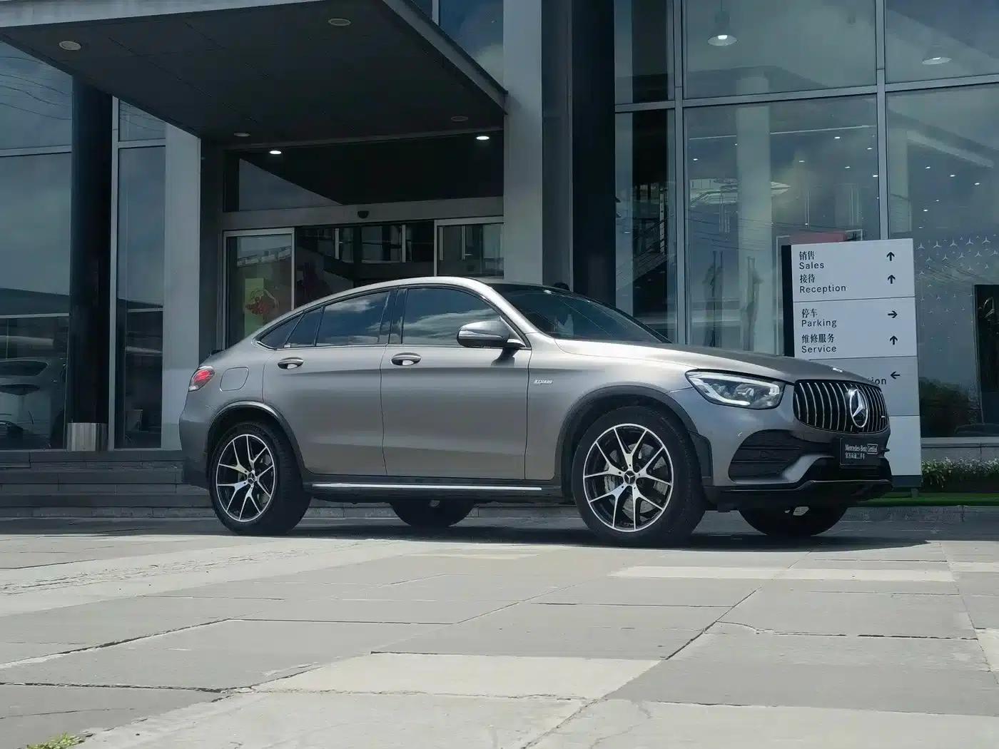 Mercedes-Benz GLC Coupe AMG 2020 AMG GLC 43 4MATIC Coupe SUV — миниатюра 3