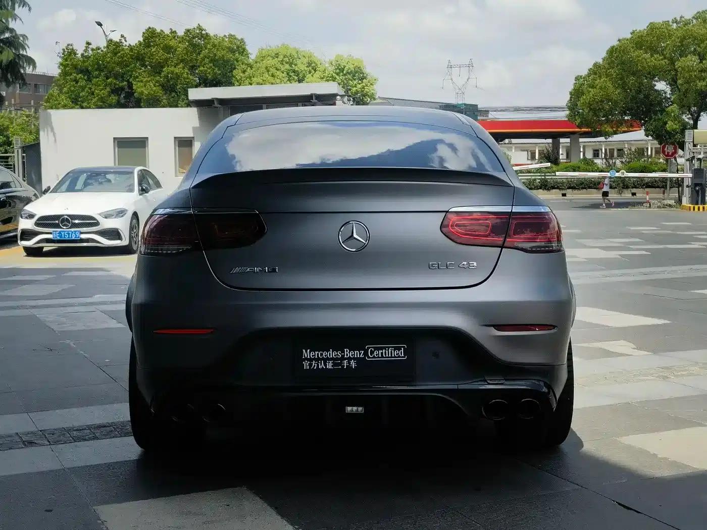 Mercedes-Benz GLC Coupe AMG 2020 AMG GLC 43 4MATIC Coupe SUV — миниатюра 5