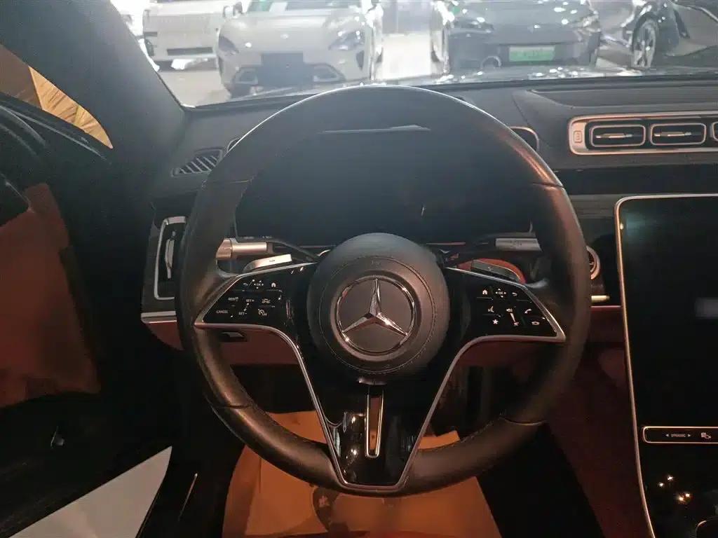 Mercedes-Benz S-Class PHEV 2023 S 450 e L Plug-in Hybrid Sedan — миниатюра 12