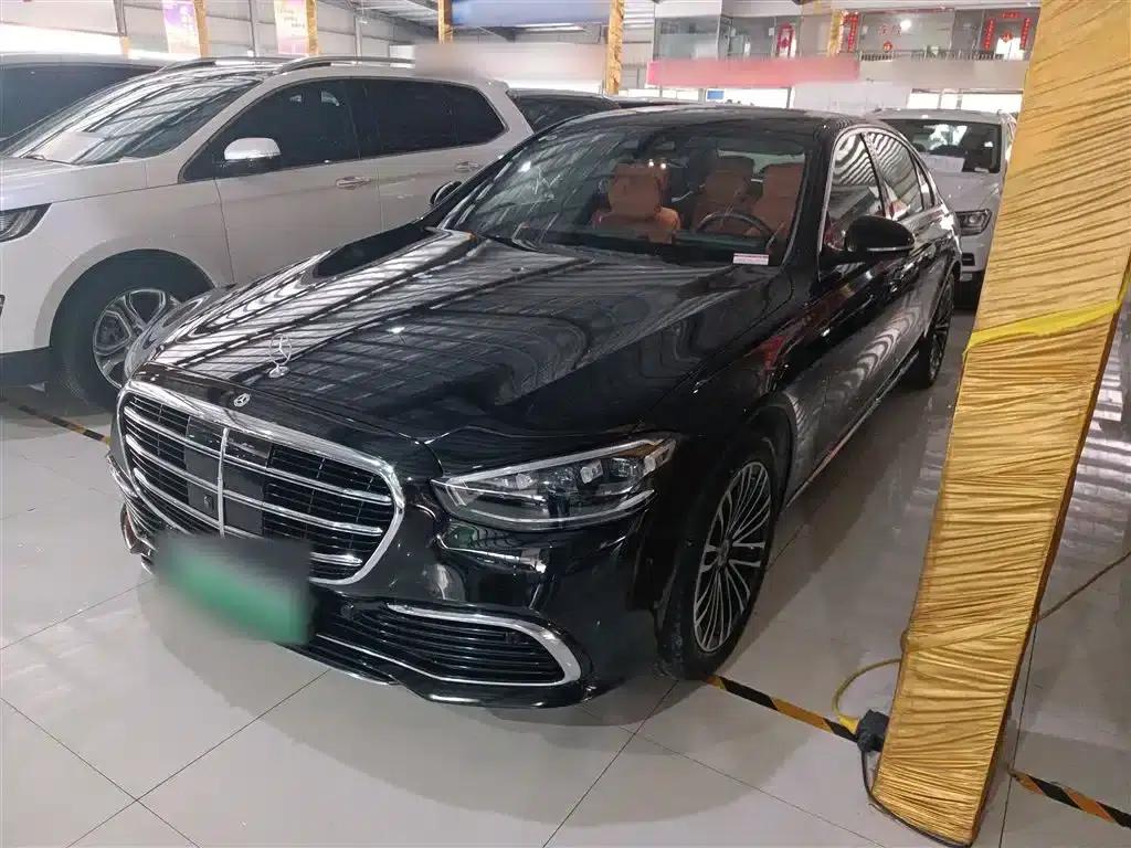 Mercedes-Benz S-Class PHEV 2023 S 450 e L Plug-in Hybrid Sedan — миниатюра 5