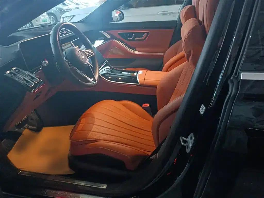 Mercedes-Benz S-Class PHEV 2023 S 450 e L Plug-in Hybrid Sedan — миниатюра 8