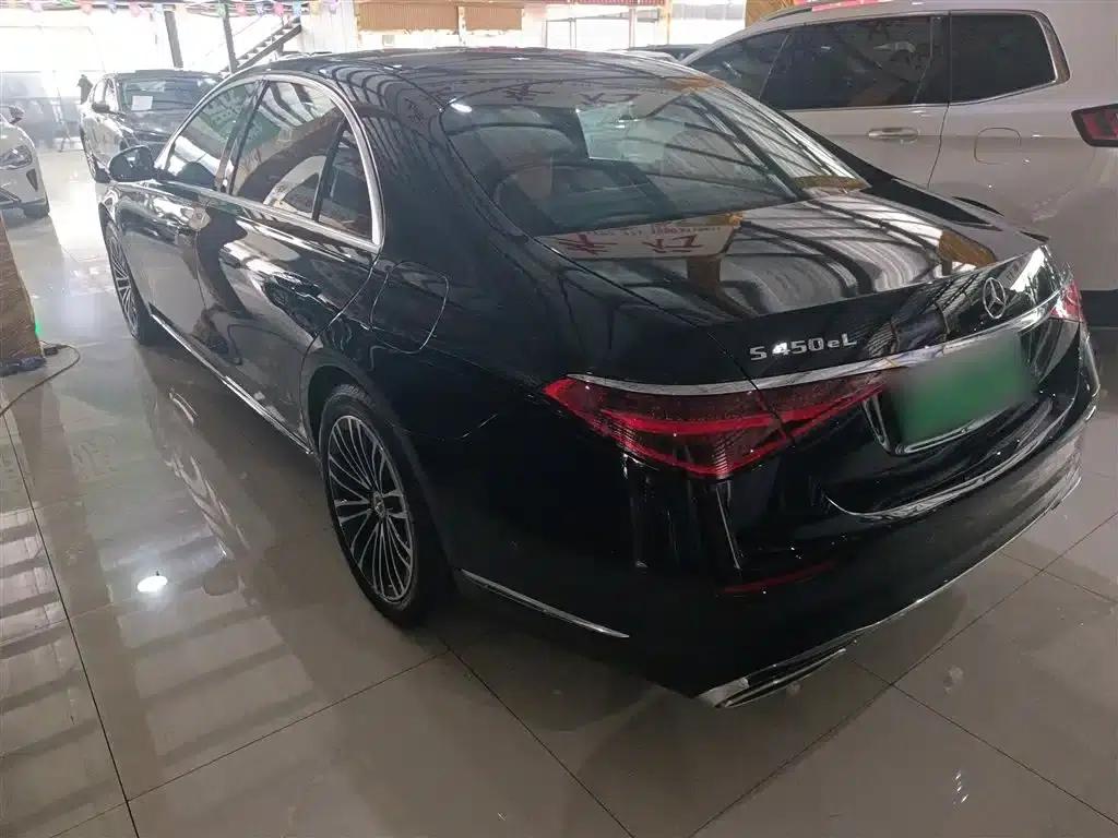 Mercedes-Benz S-Class PHEV 2023 S 450 e L Plug-in Hybrid Sedan — миниатюра 10