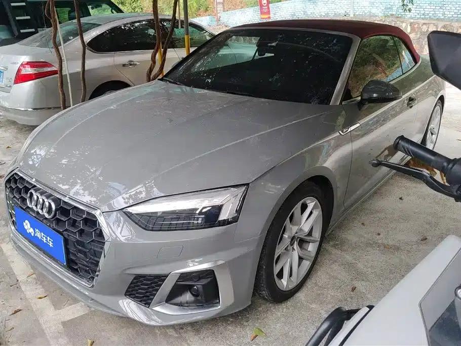 2022 Audi A5 Cabriolet 40 TFSI (Imported) - Fashionable and Dynamic Model — миниатюра 1
