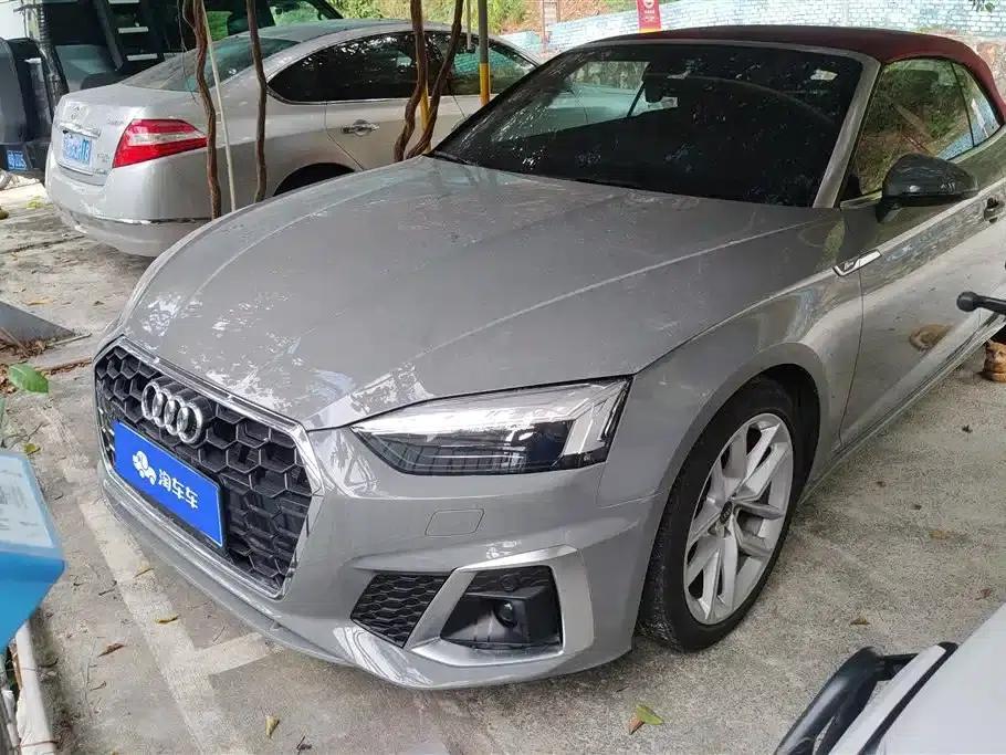 2022 Audi A5 Cabriolet 40 TFSI (Imported) - Fashionable and Dynamic Model — миниатюра 2