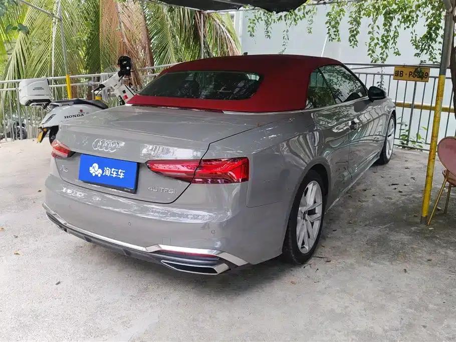 2022 Audi A5 Cabriolet 40 TFSI (Imported) - Fashionable and Dynamic Model — миниатюра 3