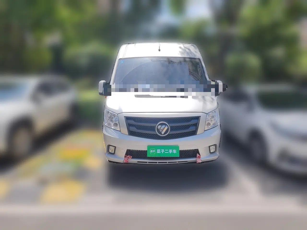 Foton Toano 2022 2.8T Manual Jixiang Multi-Function Long-Wheelbase Mid-Roof with Rear Dual Tires 7/9-Seater F2.8NS6B177L — миниатюра 2