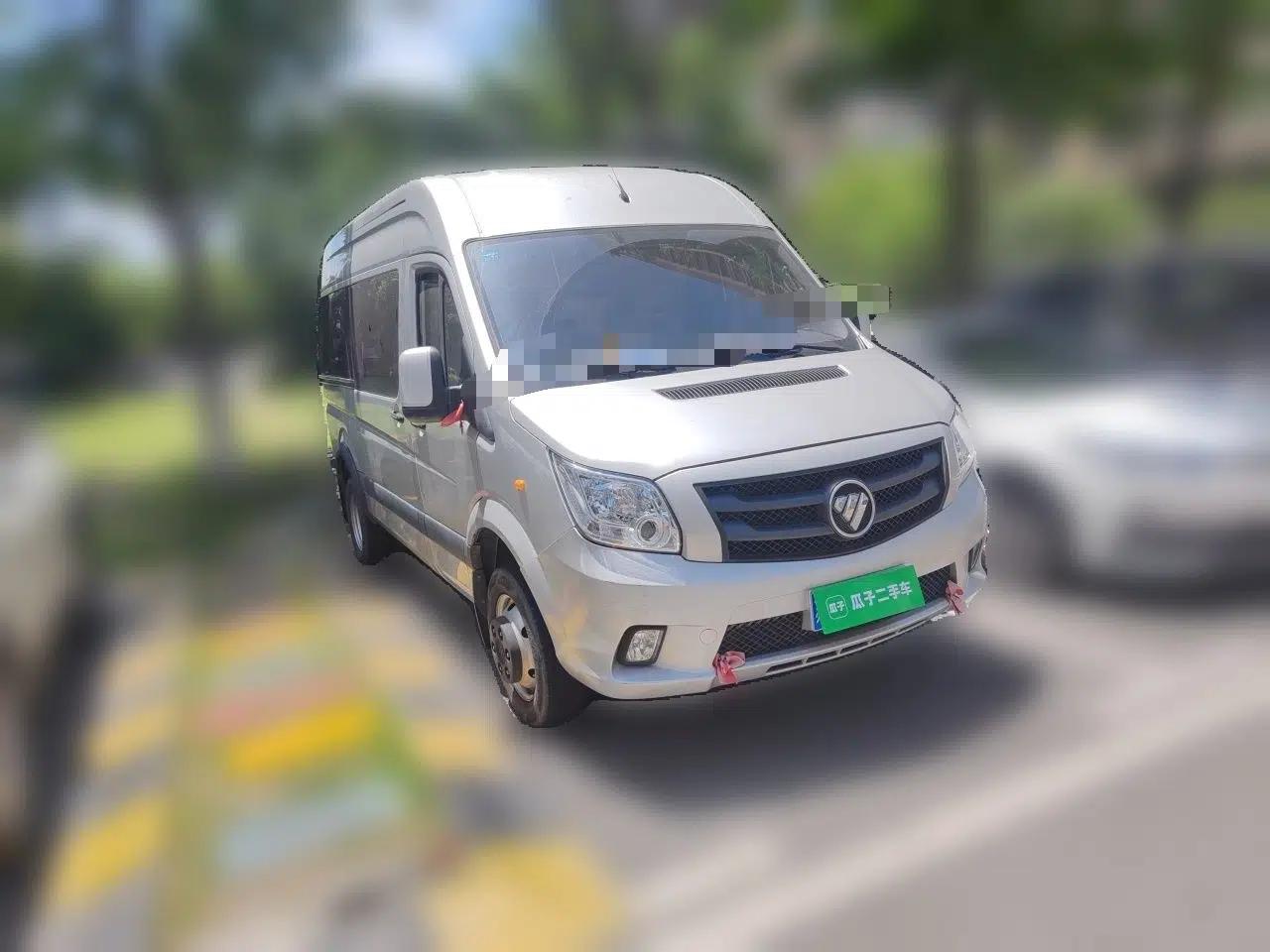 Foton Toano 2022 2.8T Manual Jixiang Multi-Function Long-Wheelbase Mid-Roof with Rear Dual Tires 7/9-Seater F2.8NS6B177L — миниатюра 3