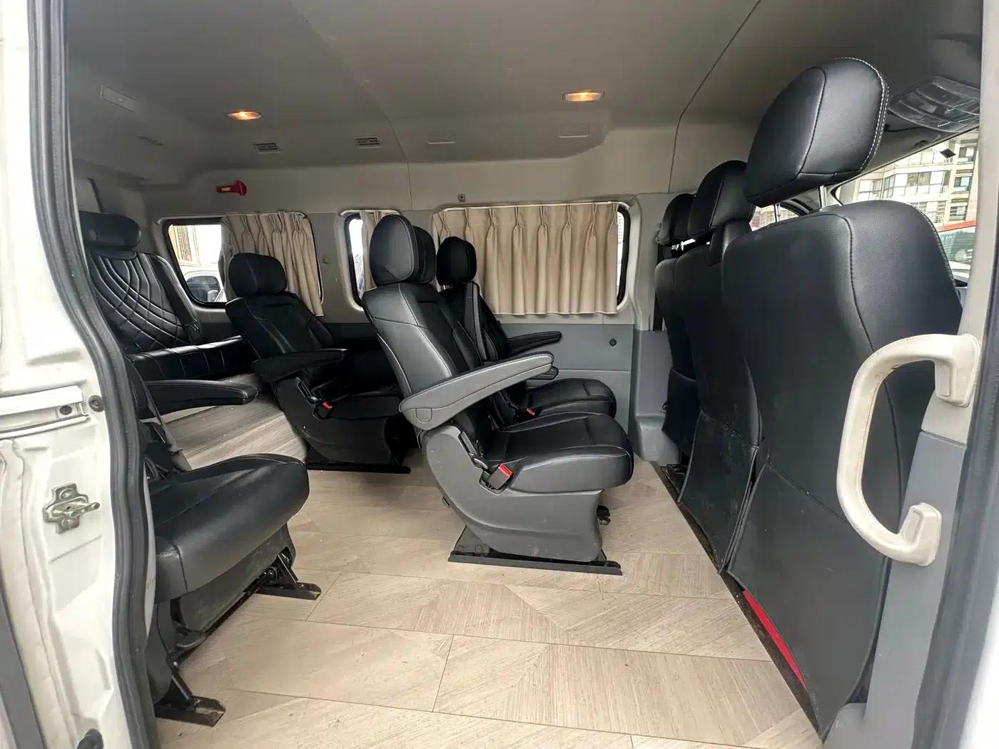 Xintu V80 2024 PRO Business Edition, 6MT, Long Wheelbase, Mid-Roof, 147Ps, 9 Seats, 4 Rows, Non-Commercial Use — миниатюра 4