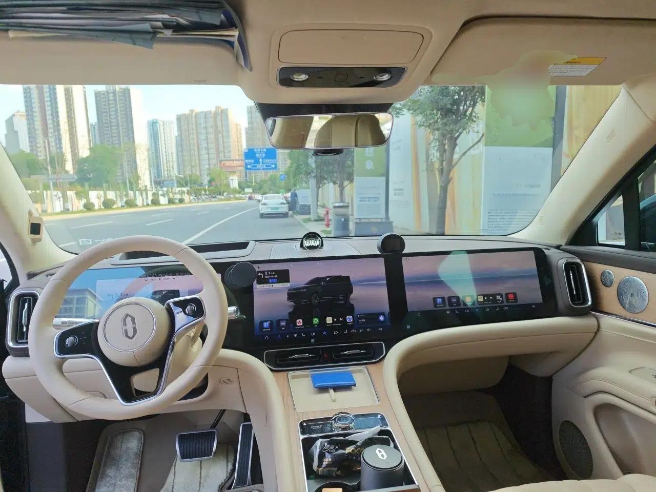 Hima AITO M9 2024 All-Electric Ultra Version 100 kWh 6-Seater Model — миниатюра 10