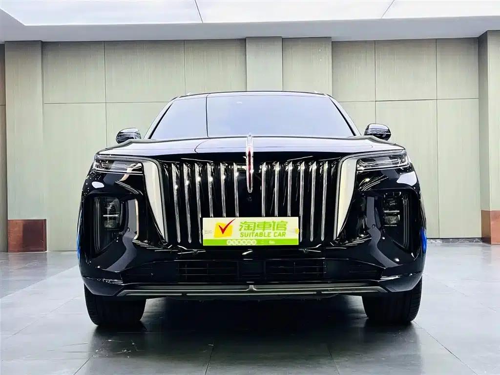Hongqi E-HS9 2021 Model 460km Flagship Edition (Six Seats) — миниатюра 2