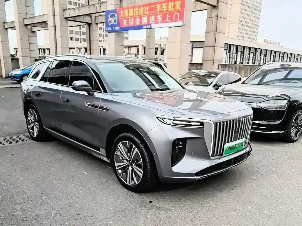 Hongqi E-HS9 2021 Model 510km Flagship Edition Six-Seater — миниатюра 2