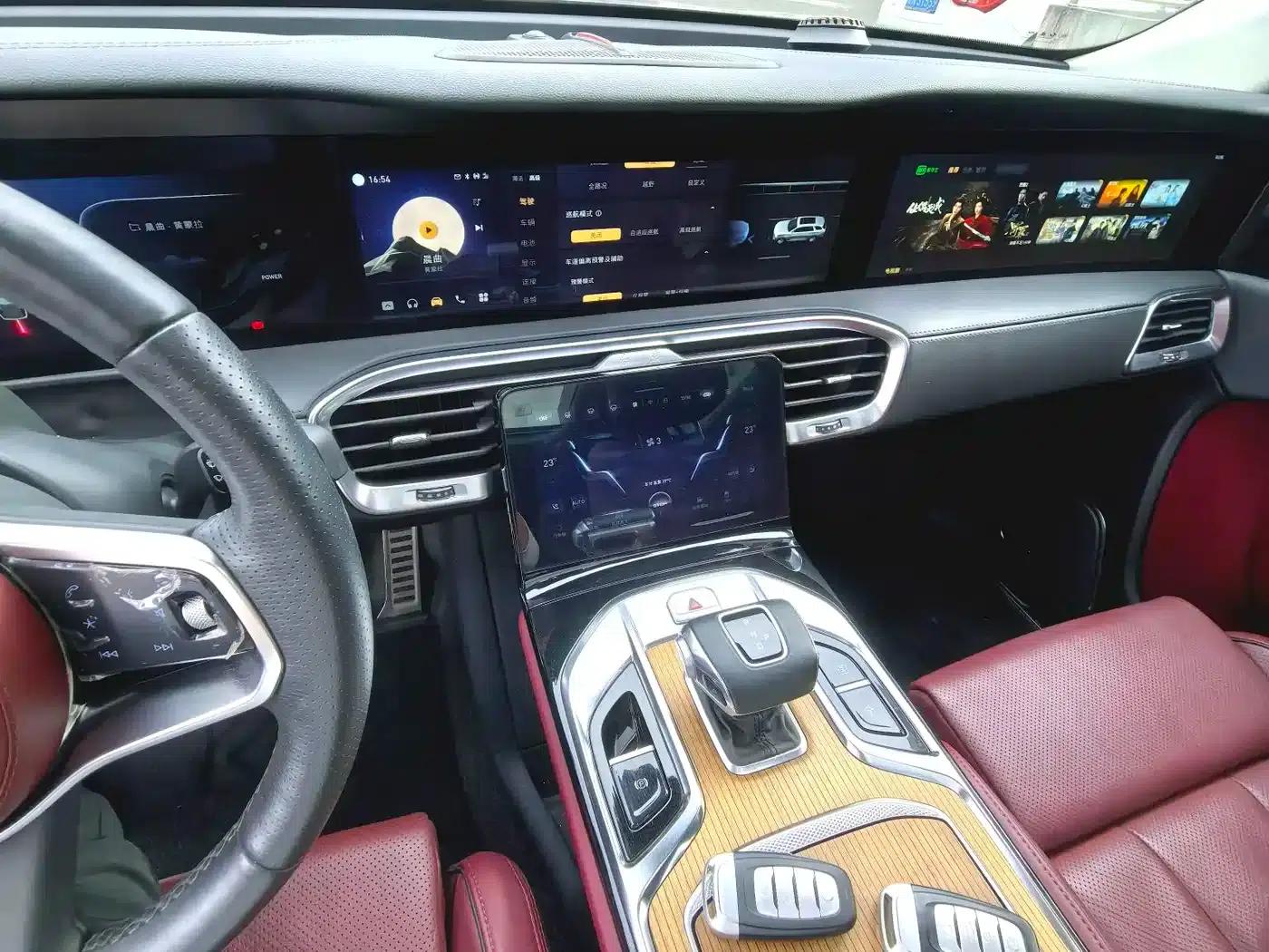 Hongqi E-HS9 2021 Model 510km Flagship Edition Six-Seater — миниатюра 11
