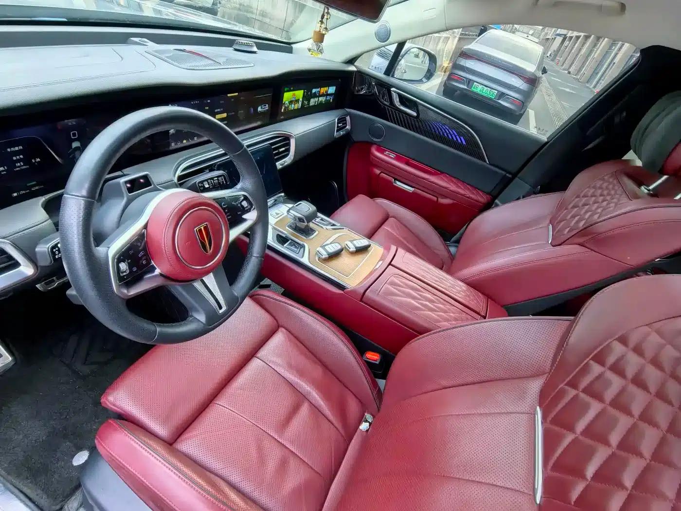 Hongqi E-HS9 2021 Model 510km Flagship Edition Six-Seater — миниатюра 7