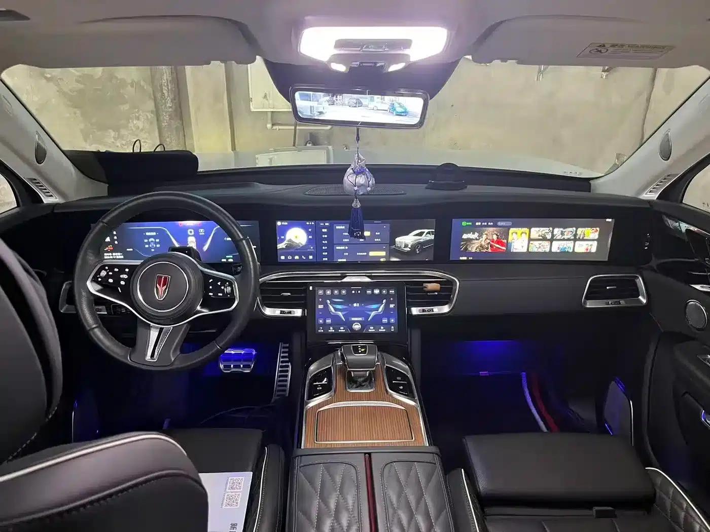Hongqi E-HS9 2022 Model 660km Flagship Edition (Four Seats) — миниатюра 8