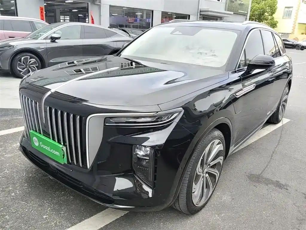 Hongqi E-HS9 2021 Model 510km Flagship Edition (Four Seats) — миниатюра 2