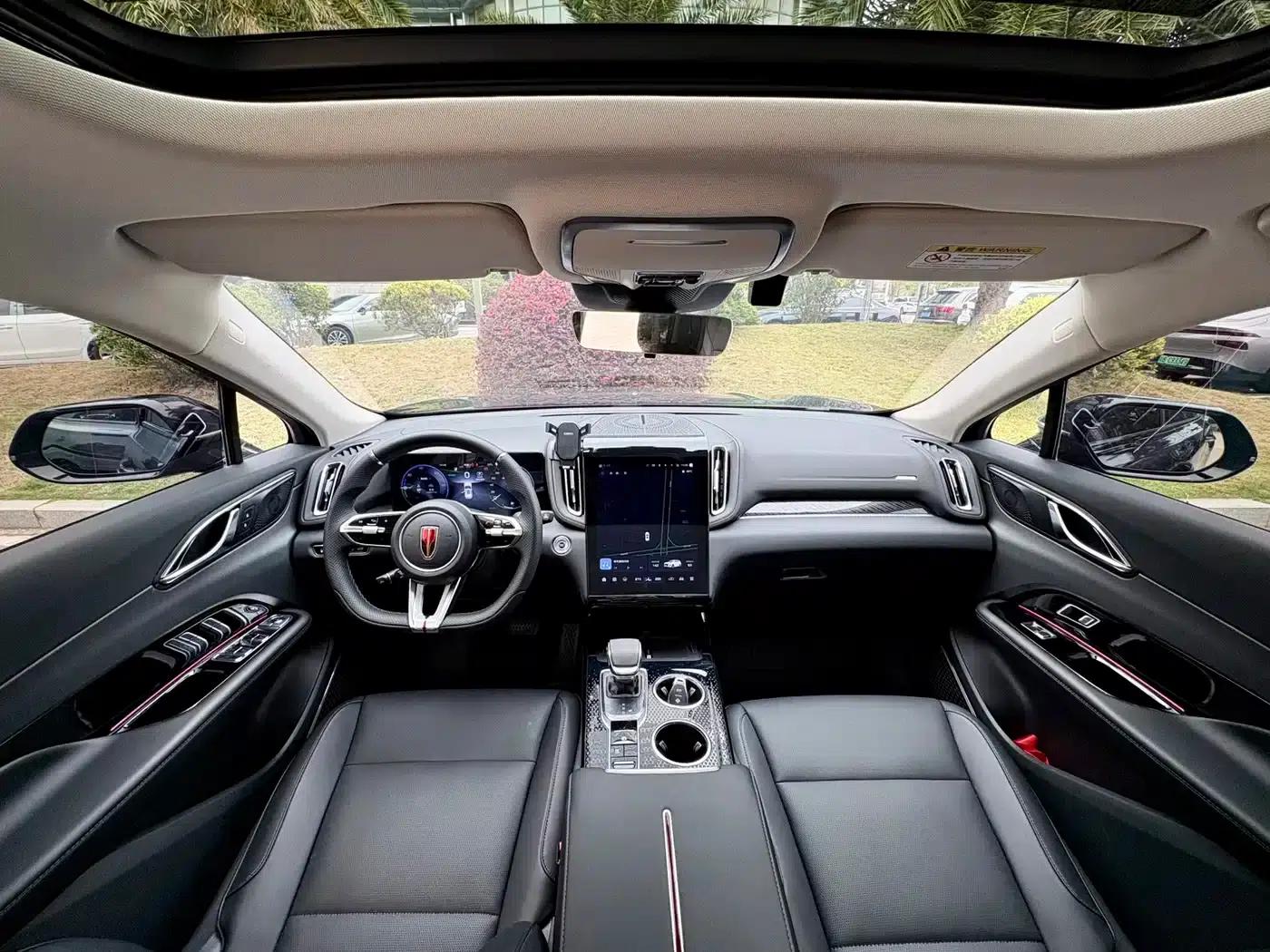 Hongqi HS3 PHEV 2025 Model 125km/h Jinwei 2 Millionth Unit Commemorative Edition — миниатюра 7