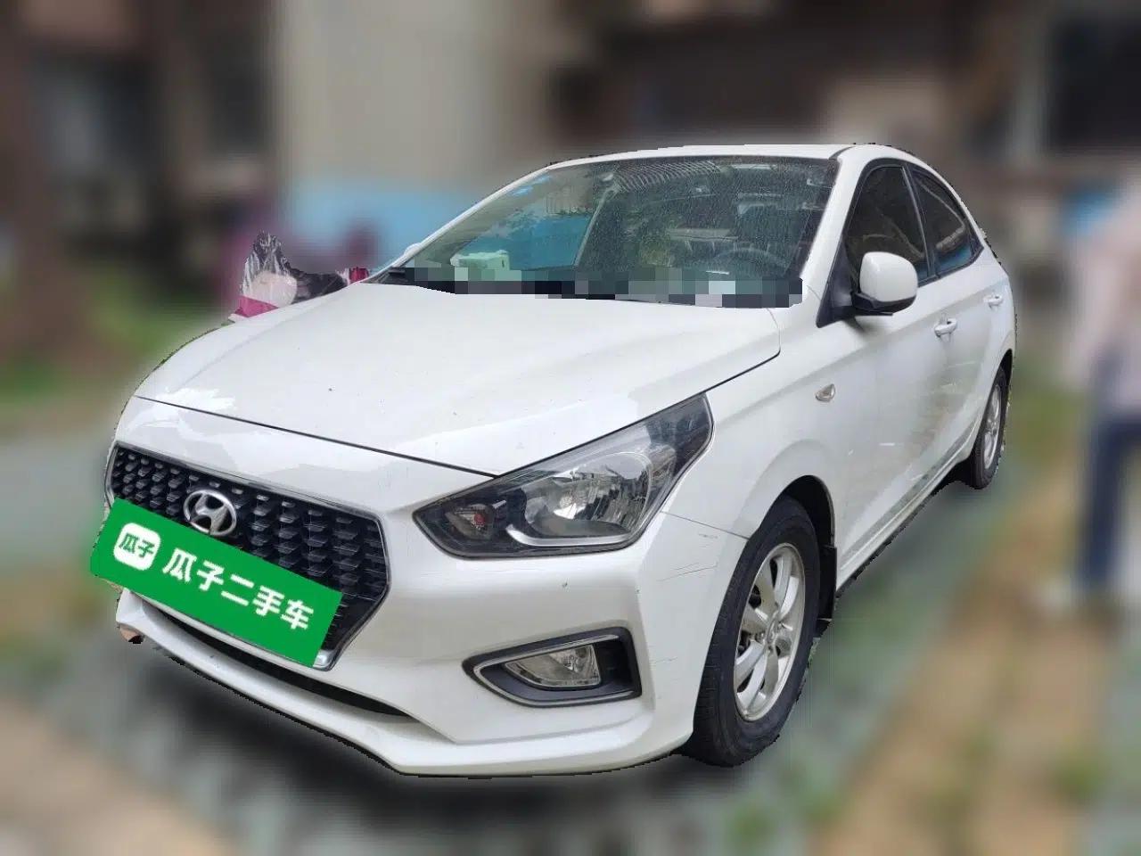 Hyundai Verna (older generation) 2017 1.4L Automatic YueXiang Edition China V-standard — миниатюра 1