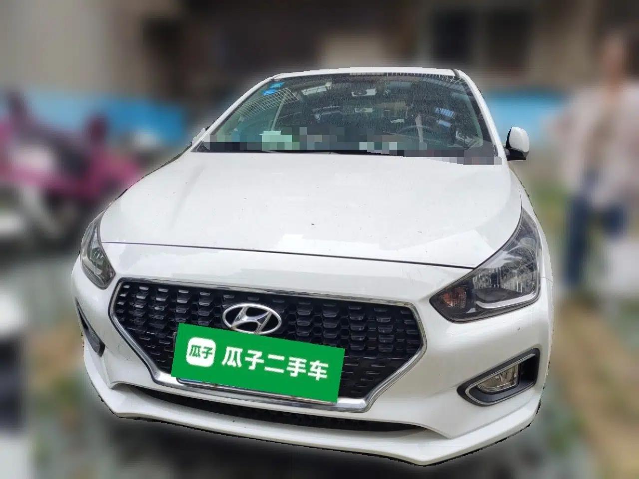 Hyundai Verna (older generation) 2017 1.4L Automatic YueXiang Edition China V-standard — миниатюра 2