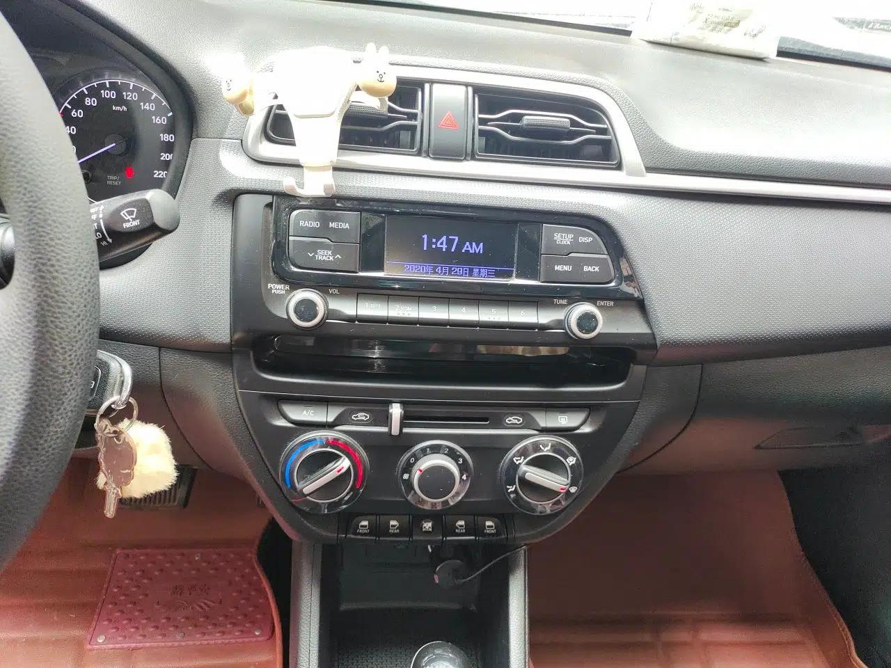 Hyundai Verna (older generation) 2017 1.4L Automatic YueXiang Edition China V-standard — миниатюра 14