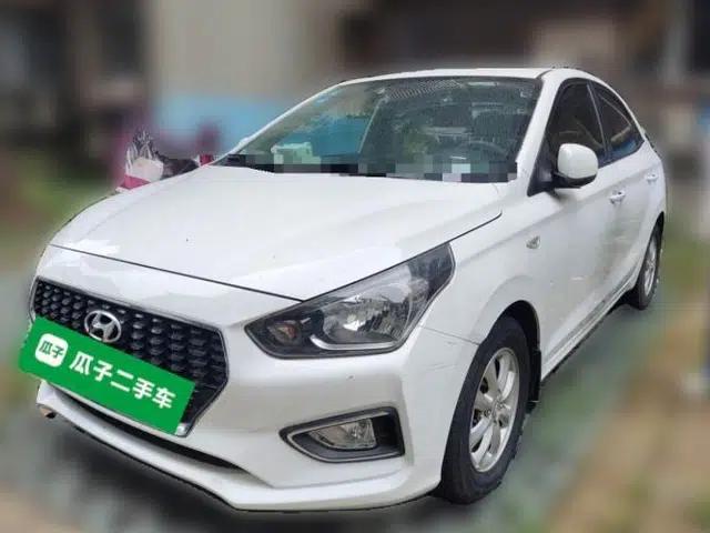 Hyundai Verna (older generation) 2017 1.4L Automatic YueXiang Edition China V-standard